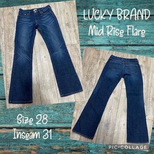 Lucky Brand MIDRISE FLAREREGULAR LENGTH Jeans